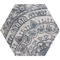 Quintessenza Ceramiche Alchimia Ars Mix 1 Bianco Nero